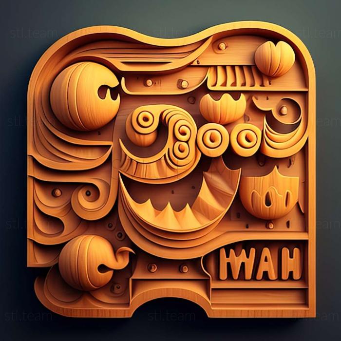 3D модель Гра Pac Man World 2 (STL)